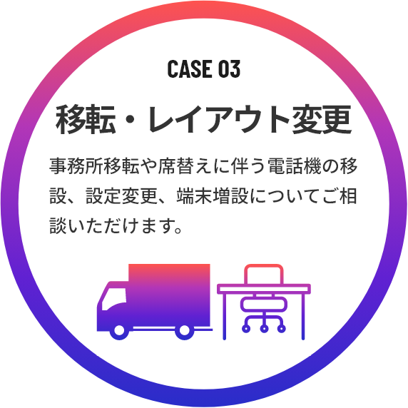 移転・レイアウト変更