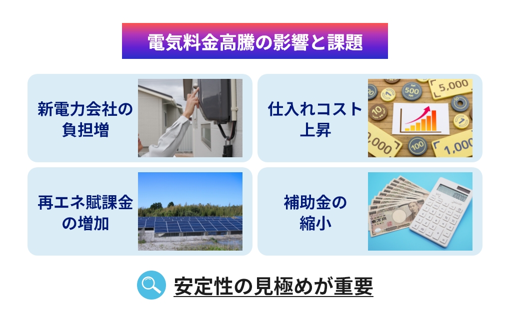 新電力にも影響？電気料金が上がり続ける理由